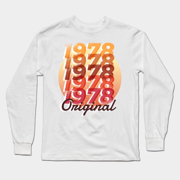 1978 Original Long Sleeve T-Shirt by madeinchorley